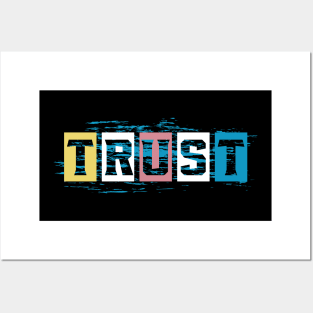 Trust Motivational Words Posters and Art